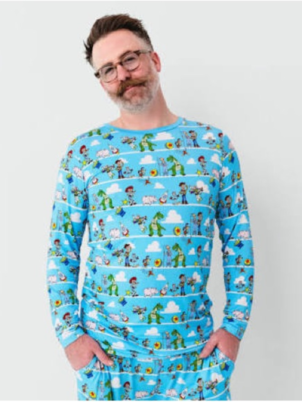 Little Sleepies Disney Toy Story Character Long-Sleeve Shirt
